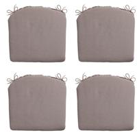 Zitkussen Panama taupe 46 cm x 48 cm (4 stuks) Madison - Madison