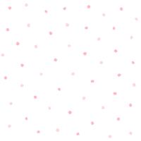 Dutch Wallcoverings Joy - Stippen - Wit/Roze