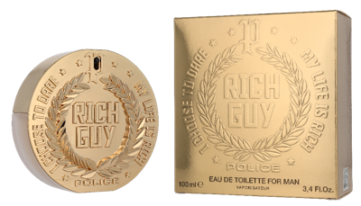Police Rich Guy 100 ml Eau de toilette Heren Police Rich Guy 100 ml Eau de toilette Heren