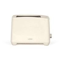 Broodrooster voor 2 sneetjes - LIVOO - DOD162C - 750W - Instelbare thermostaat: 7 standen - Gebroken wit
