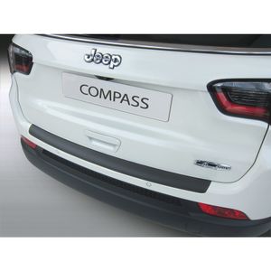 Bumper beschermer passend voor Jeep Compass 7/2017- Zwart GRRBP797