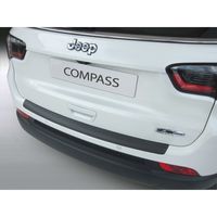 Bumper beschermer passend voor Jeep Compass 7/2017- Zwart GRRBP797 - thumbnail