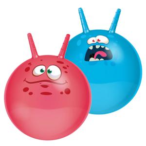 Skippyballen Funny Faces - set van 2 - 45 cm - buitenspeelgoed voor kleine kinderen