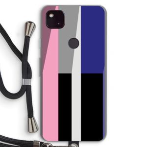 Gestalte 4: Pixel 4a 5G Transparant Hoesje met koord