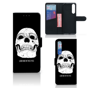 Telefoonhoesje met Naam Sony Xperia 1 II Skull Eyes