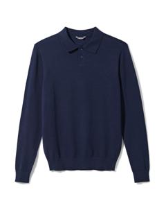 HEMA Herentrui Fijngebreid Donkerblauw (donkerblauw)