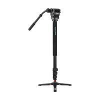 Nest WF-500S Aluminium Monopod met Fluid Video Head