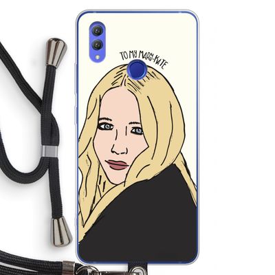 Mary Kate: Honor Note 10 Transparant Hoesje met koord