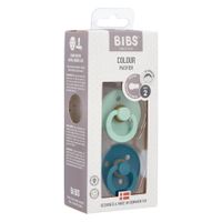 Bibs 2 Fopspeen Duo Mint/forest Lake 2