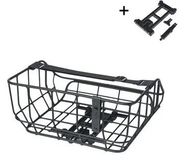Basil mand portland mik 25l mat zwart