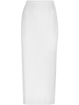 Pleats Please Issey Miyake Plissé midi-rok - Grijs Pleats Please Issey Miyake Plissé midi-rok - Grijs