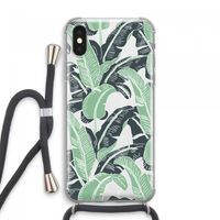 This Sh*t Is Bananas: iPhone XS Max Transparant Hoesje met koord