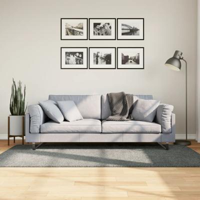 VidaXL Vloerkleed pamplona shaggy hoogpolig modern 100x200 cm groen