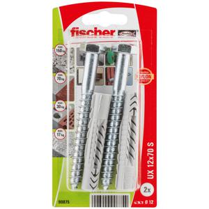 Fischer UX 12 x 70 S K NV Universele pluggen 70 mm 090875 1 set(s)