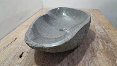 Waskom riviersteen RXXL2503810, 84x44x15 cm