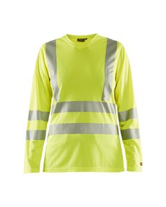 Blaklader 34851013 Dames T-shirt lange mouw High Vis