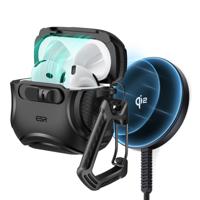 Cyber FlickLock Snap-and-Charge Bundle for AirPods 4 - Black