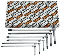 Beta Torx stiftsleutelset tools 951tx/s6 met greep (6 delig) Beta Torx stiftsleutelset tools 951tx/s6 met greep (6 delig)