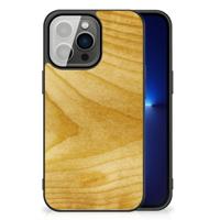 iPhone 13 Pro Houten Print Telefoonhoesje Licht Hout iPhone 13 Pro Houten Print Telefoonhoesje Licht Hout