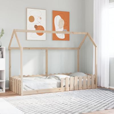 Bedhuis massief grenenhout 80x200 cm