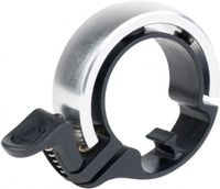 Knog fietsbel Oi 1,5 cm aluminium zwart/zilver maat S - thumbnail