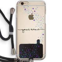 Sterren: iPhone 6 / 6S Transparant Hoesje met koord