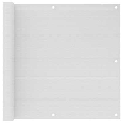 VidaXL Balkonscherm 90x500 cm hdpe wit