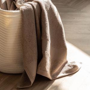 Fresh & Co 2-PACK Handdoeken - 50 x 100 cm Kleur: Taupe