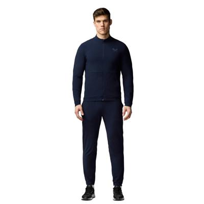 Castore Flex Lifestyle Trainingspak Full-Zip Donkerblauw Grijs