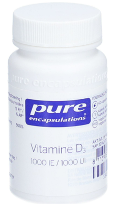 Pure Encapsulations Vitamine D3 1000IE 60Capsules