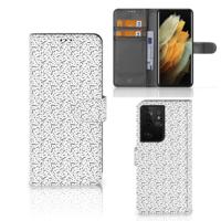Samsung Galaxy S21 Ultra | Telefoon Hoesje | Stripes Dots