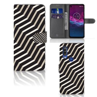 Motorola One Action | Book Case | Illusion