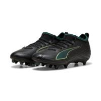 PUMA Ultra 6 Match Gras / Kunstgras Voetbalschoenen (MG) Kids Zwart Donkergroen Lichtgroen
