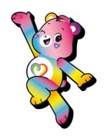 Care Bears: Pride Bear Funky Chunky Magnet - thumbnail