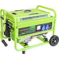 Zipper ZI-STE2800 motorgenerator 4800 W 15 l Benzine Zwart, Groen - thumbnail