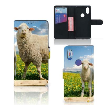 Xiaomi Mi Mix 2s | Telefoonhoesje | Met pasjeshouder | Schaap en Lammetje
