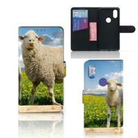 Xiaomi Mi Mix 2s | Telefoonhoesje | Met pasjeshouder | Schaap en Lammetje