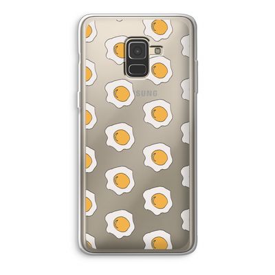 Bacon to my eggs #1: Samsung Galaxy A8 (2018) Transparant Hoesje