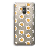 Bacon to my eggs #1: Samsung Galaxy A8 (2018) Transparant Hoesje