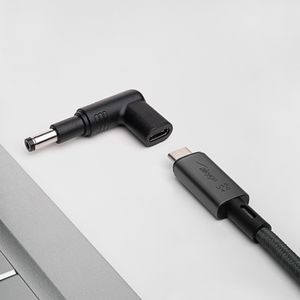 Akyga AK-ND-C13 tussenstuk voor kabels USB-C 4.8 x 1.7 mm Zwart