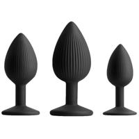 Anale Plug NS Novelties Renegade Zwart (8,9 cm)
