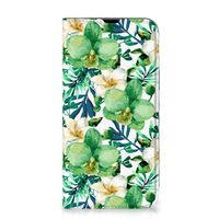 iPhone 13 Pro Max Smart Cover Orchidee Groen - thumbnail