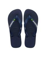 Havaianas Brasil Logo Vrouw Marineblauw