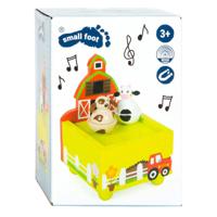 Small Foot houten muziekdoos boerderij Small Foot houten muziekdoos boerderij