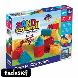 Sandsational kasteel creatie magisch zand