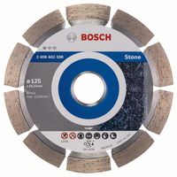 Bosch Accessoires Diamantdoorslijpschijf Standard for Stone 125 x 22,23 x 1,6 x 10 mm 1st - 2608602598