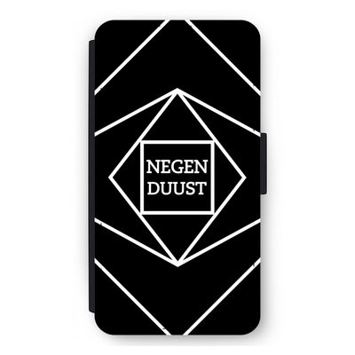 Negenduust geometrisch: iPhone 12 mini Flip Hoesje