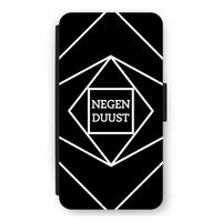 Negenduust geometrisch: iPhone 12 mini Flip Hoesje