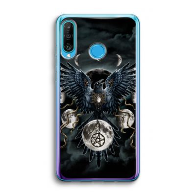 Sinister Wings: Huawei P30 Lite Transparant Hoesje