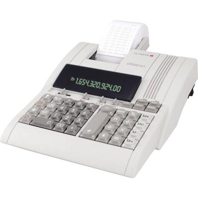 Olympia CPD 3212S Bureaurekenmachine met printer Beige Aantal displayposities: 12 werkt op het lichtnet (b x h x d) 210 x 68 x 252 mm